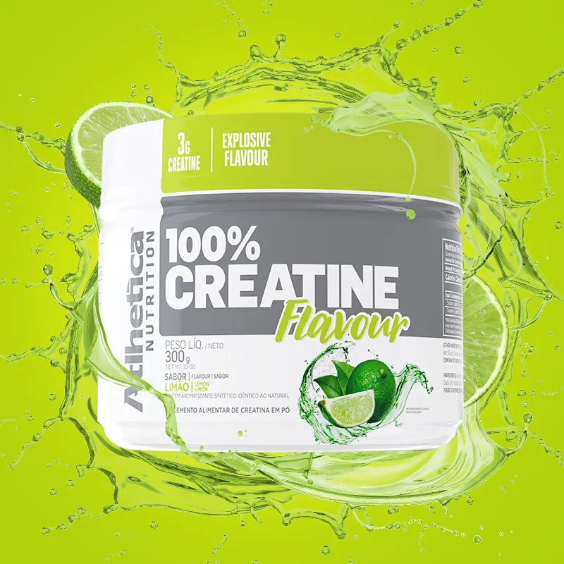 Creatine 100% Flavour (Pote 300g) Limão